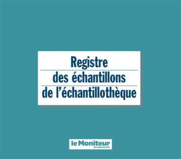 Registre des échantillons de l'échantillothèque