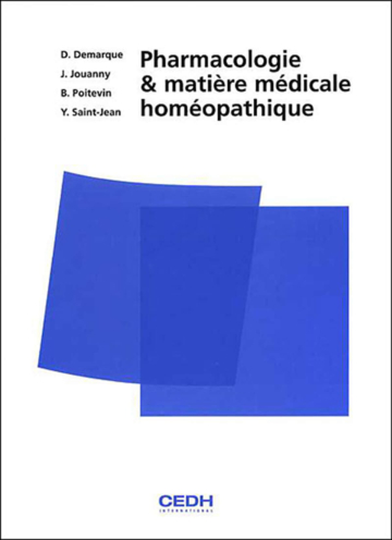 Pharmacologie et matière médicale homéopathique