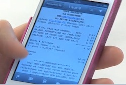 Le ticket de caisse électronique arrive en grande distribution