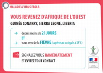 Ebola : une affiche pour l&rsquo;officine
