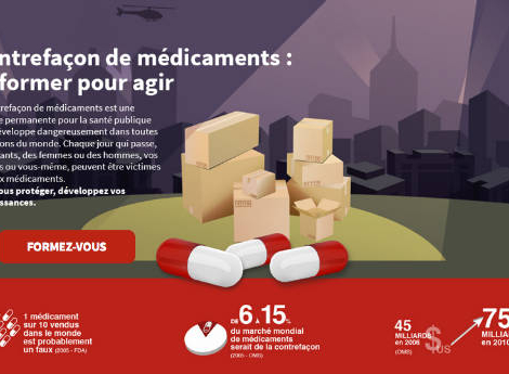 Contrefaçon de médicaments : un e-learning pour tout savoir