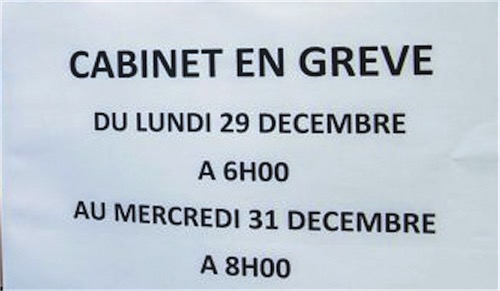 Projet de loi santé : MG France appelle à la grève le 5 février