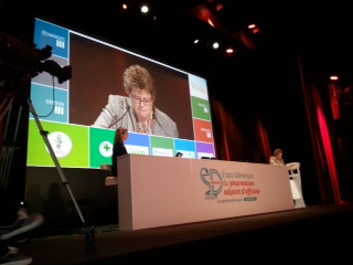 Attentats : l’hommage aux troupes d’Isabelle Adenot