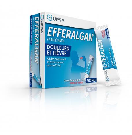 Efferalgan : des présentations en granulés