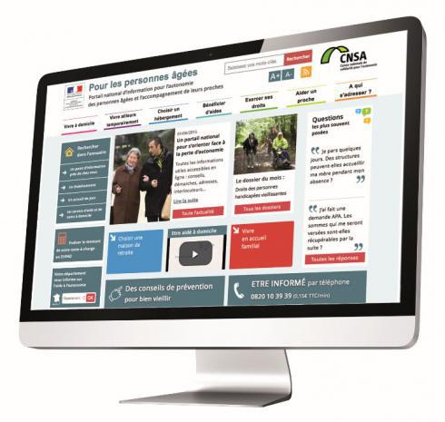 Un nouveau site pour les personnes âgées
