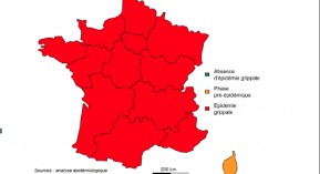 Grippe : toute la France touchée