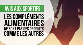 Compléments alimentaires et dopage : être vigilant au comptoir