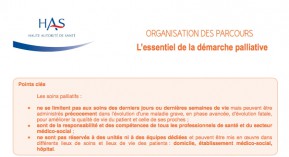 Soins palliatifs : la HAS décrit l’essentiel de la démarche