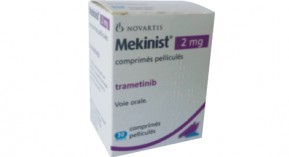 Mekinist : dans le mélanome