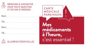 Parkinson : porter la carte médicale