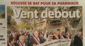 Régusse : manif pour une pharmacie qui joue l’arlésienne
