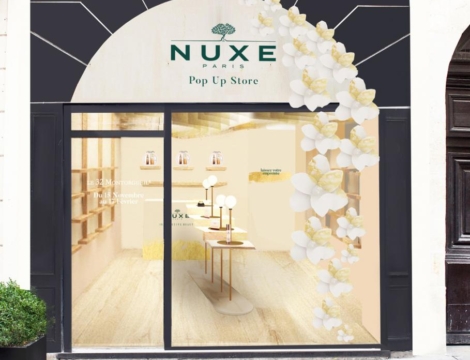 Nuxe : un premier pop-up store au cœur de Paris