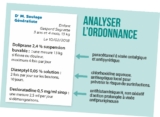 © ARMPL3211_EX_LaVaricelle.qcd-60-image_I1 - expliquer la prescription
•   Doliprane : uniquement en cas de douleur ou fièvre, une seringue remplie jusqu’à la graduation 13 kg, à renouveler si besoin après 6 heures.
•   Diaseptyl : en badigeonnant les lésions matin et soir sauf à proximité des yeux, des oreilles et sur les muqueuses. Laisser sécher à l’air libre.
•   Desloratadine : une dose par jour en cas de prurit en utilisant la seringue pour administration orale jusqu’à la graduation 2,5 ml, pendant ou en dehors d’un repas.