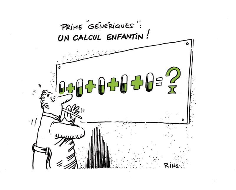 ROSP génériques : objectif national de substitution à 90 % en 2018