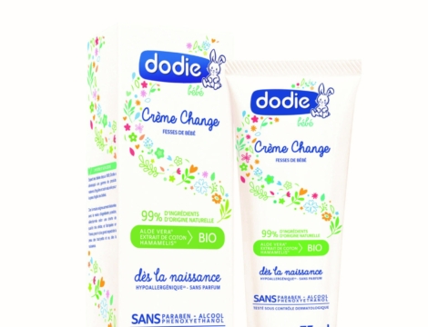 Dodie lance sa gamme de cosmétique bébé