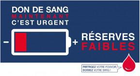 Don de sang : l’établissement français du sang lance un appel