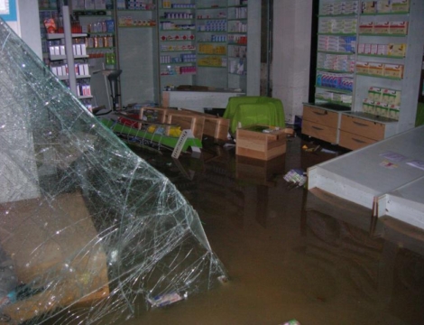 Inondations dans l&rsquo;Aude : des pharmacies coupées du reste du monde