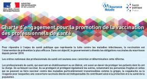 Couverture vaccinale : une charte pour la promotion de la vaccination des professionnels de santé
