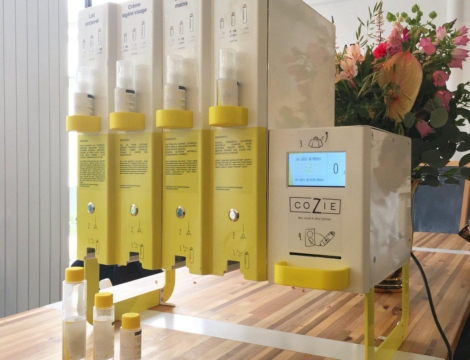 Cosmétiques en libre-service