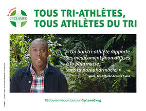 Cyclamed : campagne d’affichage en Ile-de-France