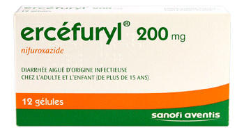 Nifuroxazide : sur liste I, et pas avant 18 ans
