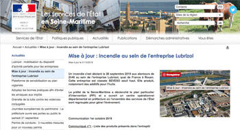 Incendie de Rouen : la liste des produits stockés dans l’usine publiée