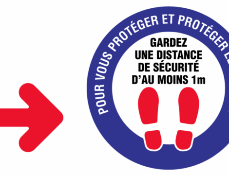 La signalétique relative à la Covid-19 a des conséquences directes sur la fréquentation des enseignes