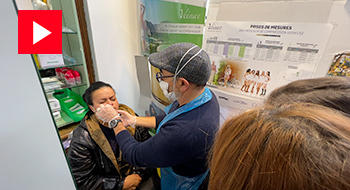 Pandémie : la folle semaine des pharmaciens [vidéo]