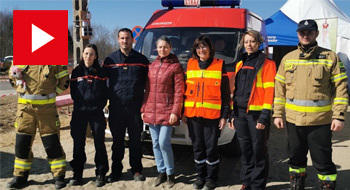 Ukraine : une pharmacienne sapeur-pompier témoigne [vidéo]