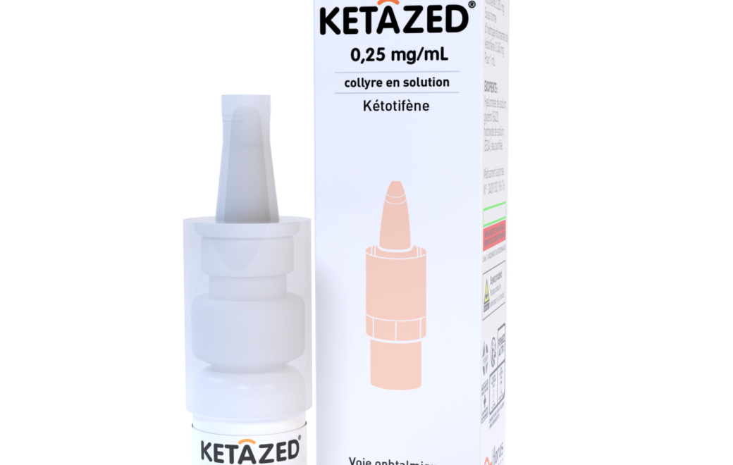 Ketazed : collyre antiallergique