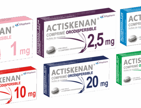 Actiskenan : nouvelle forme galénique