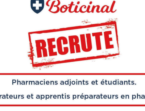 Boticinal ouvre un salon de recrutement virtuel