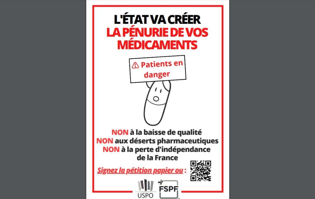 Appels d’offres sur les médicaments : on se mobilise dès aujourd&rsquo;hui