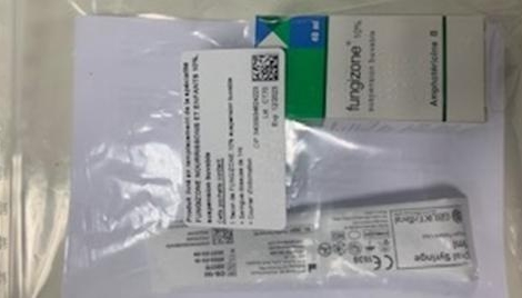 Fungizone : une pochette pour les enfants