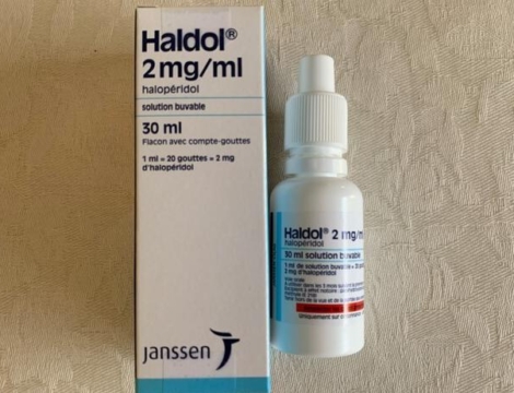 Haldol solution buvable : pas plus de 20 gouttes par dose