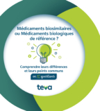 © MPL-TevaSantE-LesIncollables-1copie - Teva Santé a édité une brochure sur les biosimilaires sur le mode des « Incollables », afin de permettre aux équipes officinales de monter en expertise sur le sujet et de faciliter la substitution.