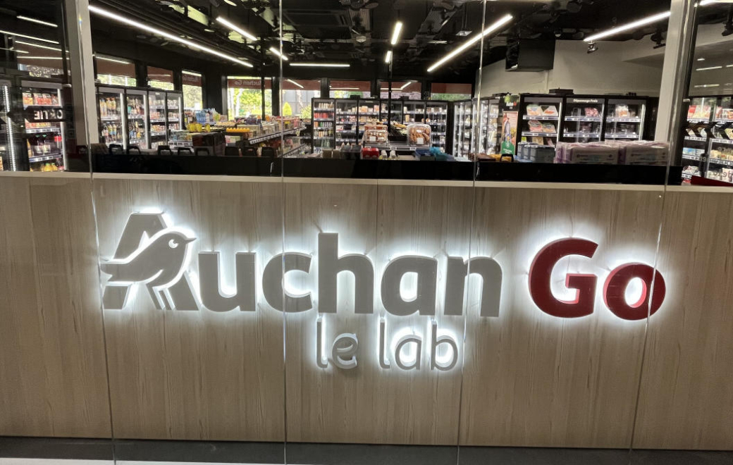 Auchan Go le lab, un nouveau magasin autonome