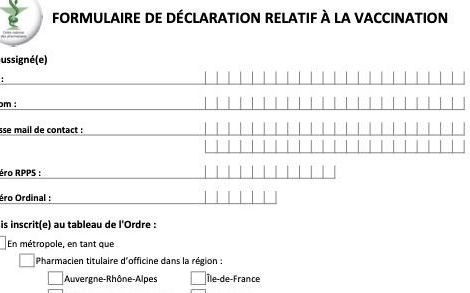 Vaccination en officine : comment déclarer son activité de prescription ?