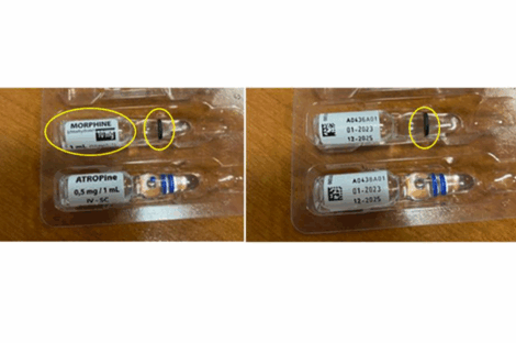 Atropine Aguettant : atropine ou morphine ?