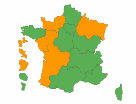 Bronchiolite : quatre régions en phase pré-épidémique