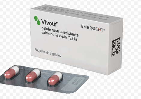 Vivotif : vaccin oral contre la typhoïde