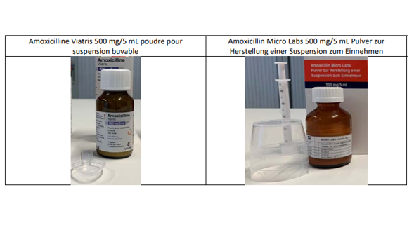 Amoxicilline Viatris 500 mg/5 ml sirop : l’Allemagne à la rescousse