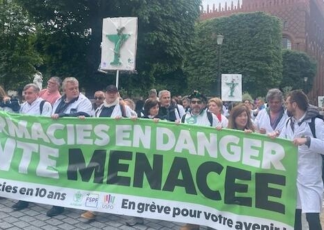 Grève des pharmaciens du 30 mai : une mobilisation suivie partout en France