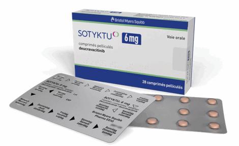 Sotyktu : nouveau médicament contre le psoriasis
