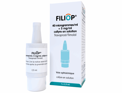 Filiop : collyre hybride de Duotrav