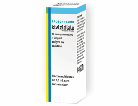Kivizidiale : collyre contre le glaucome