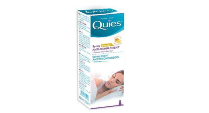 Quies retire des lots de son spray buccal anti-ronflement