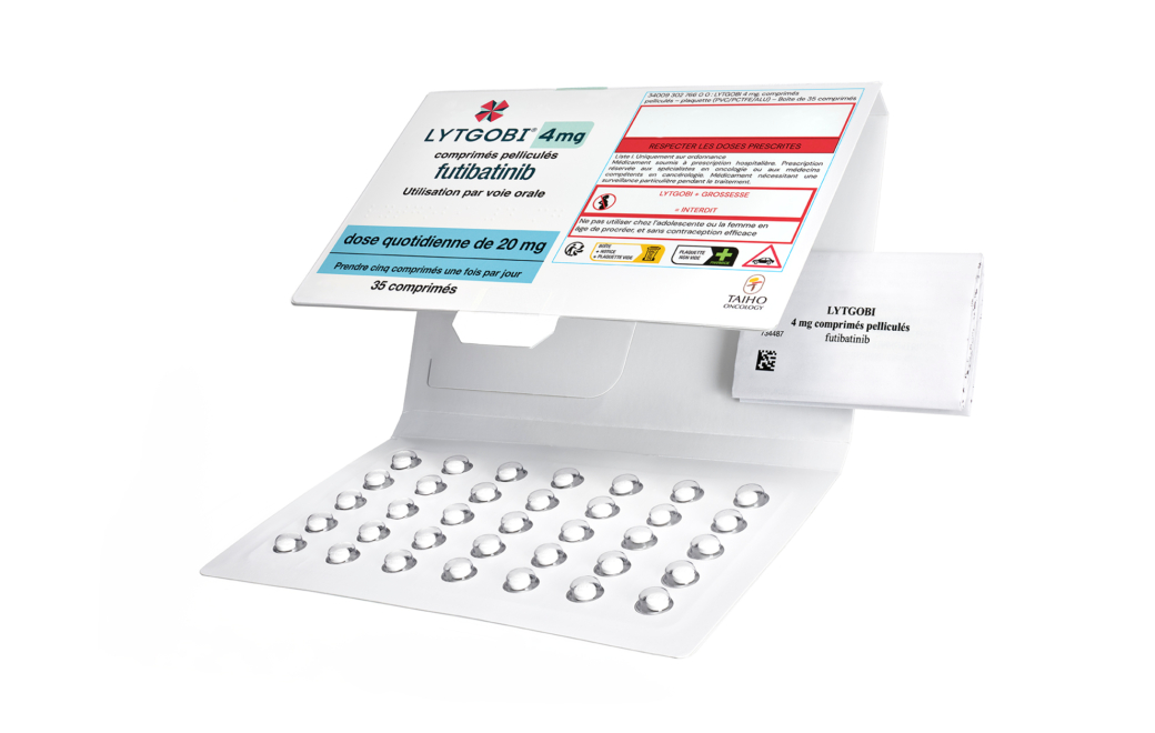 Lytgobi, traitement du cholangiocarcinome