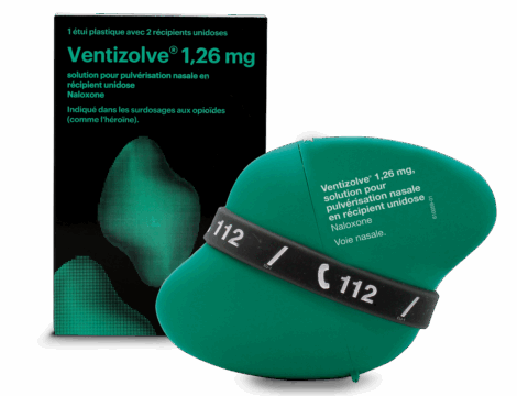 Ventizolve, naloxone par voie nasale