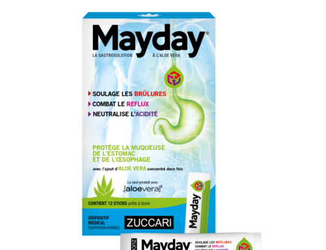 Mayday, antiacide à l’Aloe vera